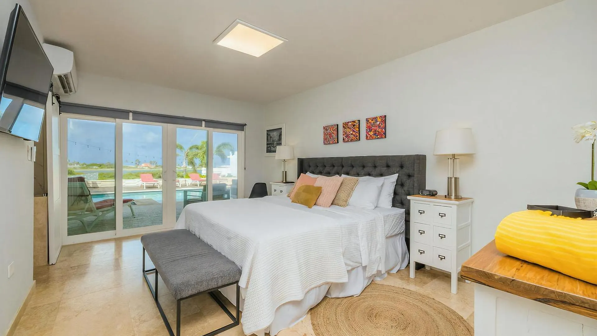 Fantastic 3-Bdr Villa With Gorgeous Pool View Palm Beach Aruba
